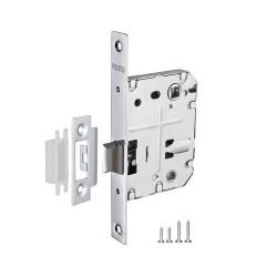Защелка врезная PUNTO L72-50 CP хром /36951/