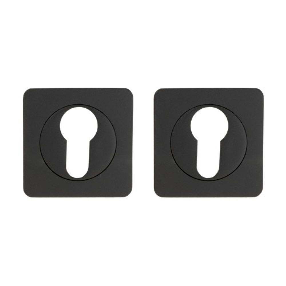 Накладка под цилиндр VETTORE ET 0601 MBP черный матовый