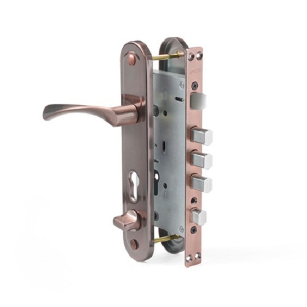 Замок врезной APECS T-05-60/80.1923-A-C-AC-R