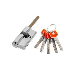 Цилиндровый механизм со штоком FUARO D-PROTERM507/70 (35+10+25) термошток 8х65мм ХРОМ 5 кл. /48941/