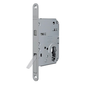 Замок межкомнатный под цилиндр для раздвижных дверей AGB SCIVOLA TRE B08982.50.34 (мат.хром) /46375/