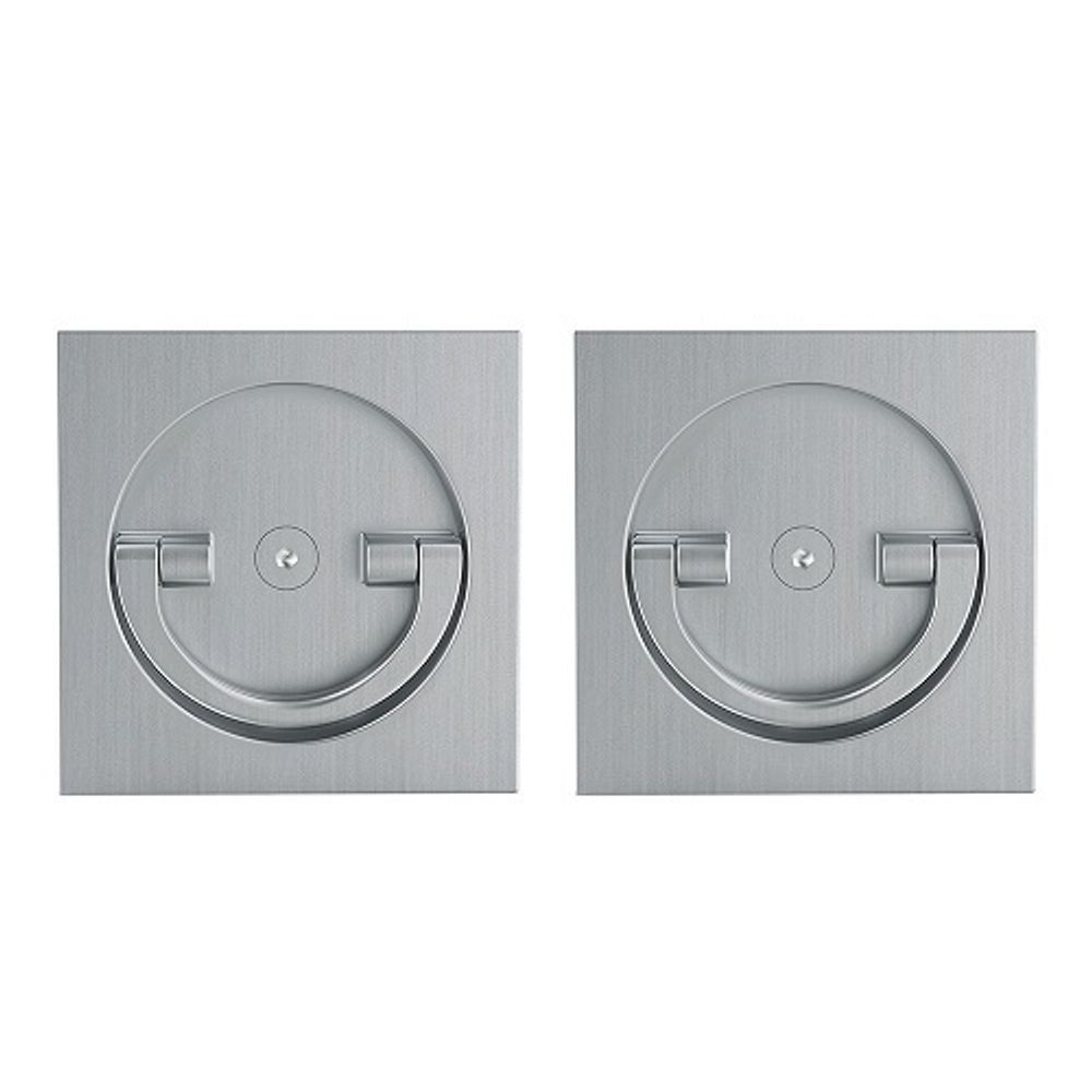 Ручка поворотная для раздвижных дверей ARMADILLO QUADRO BK8x2 MWSC-33