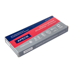 Защёлка врезная APECS 5300-P-WC GRF графит