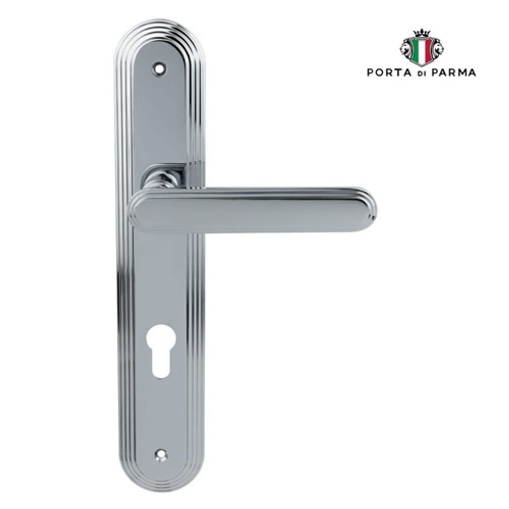 Ручка на планке PORTA DI PARMA Chic CYL SN мат. никель