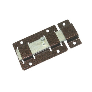 Задвижка дверная ЗД-02 ПД пол.медь /48399/