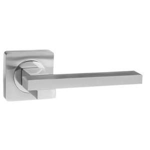 Ручка дверная RENZ 52-02 SN "Неаполь" (никель)