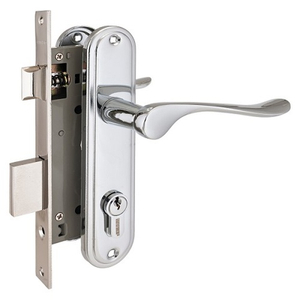 Замок врезной АЛЛЮР 127/1 CP хром