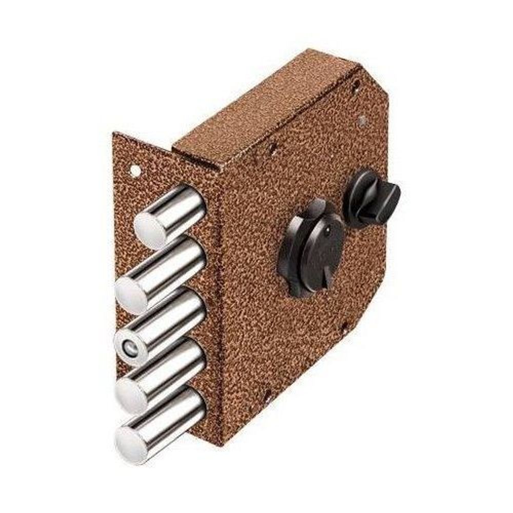 Замок накладной ЭЛЬБОР 1.06.61.5.5.МА Гранит