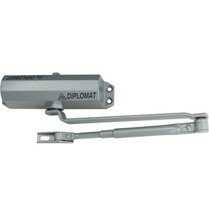 Доводчик дверной DIPLOMAT 604 серебро