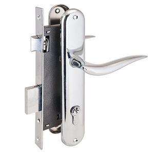 Замок врезной АЛЛЮР 0205 CP хром