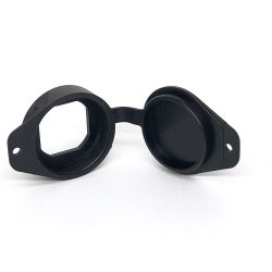 Крышка-чехол для почтового замка 22x20мм черная