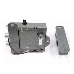 Замок накладной электромеханический Полис 12Б