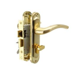 Замок врезной Locker 11526 GP-BK