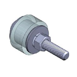 Ролик поддерживающий d-45 болт 12