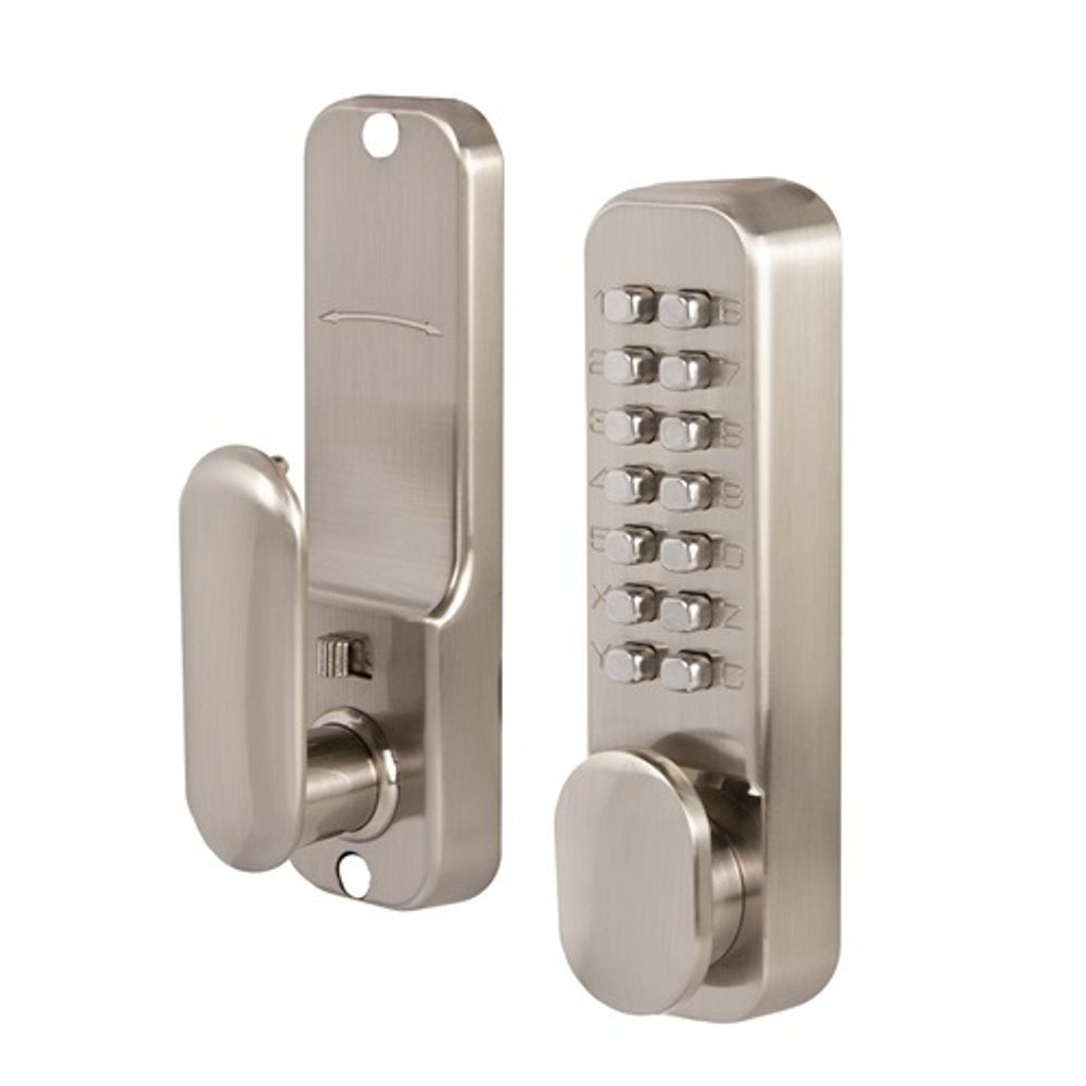 Замок кодовый AJAX RIM-200 code SN мат.никель /57323/