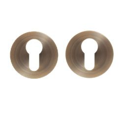 Накладка цилиндровая ALLUR ART COLLECTION ET-R2 MAB мат.бронза