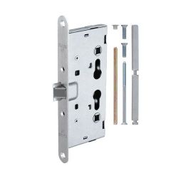 Замок для противопожарных дверей FUARO FL-0433 ANTI-PANIC с раздельным квадратом /28745/