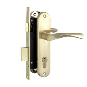 Замок врезной FUARO SET F1611 SG мат.золото /27025/