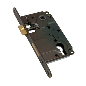 Замок межкомнатный под цилиндр AGB CENTRO B01025.50.12 (антич.бронза) /18797/