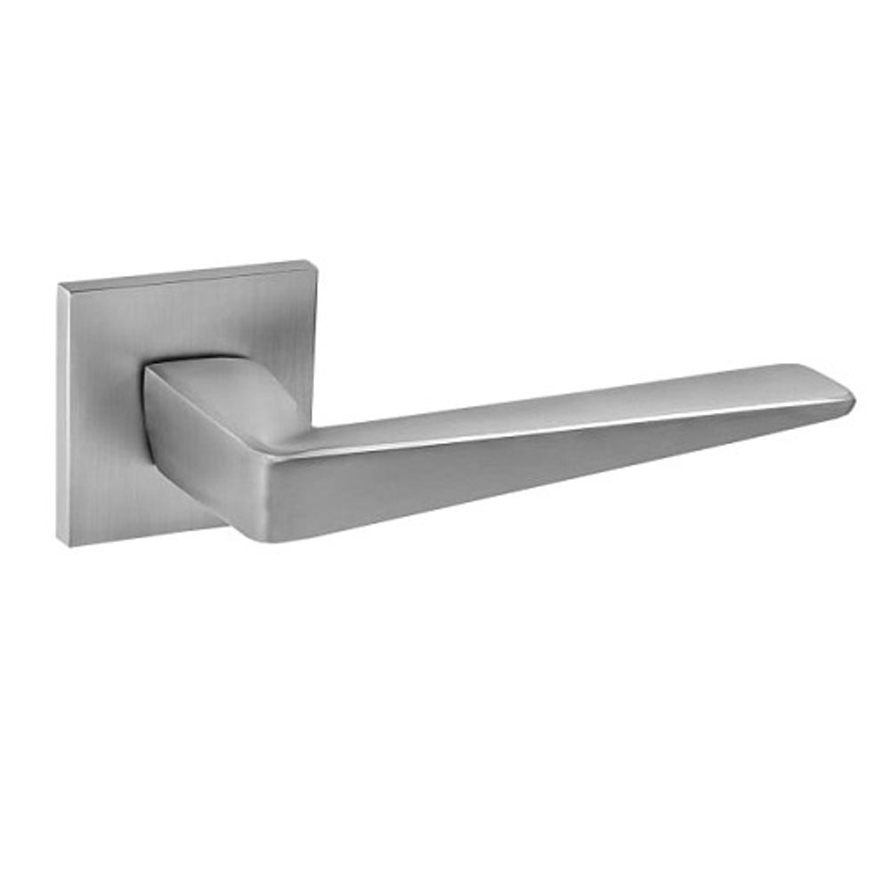 Ручка дверная PUERTO AL 552-03 MSN (никель супер матовый)