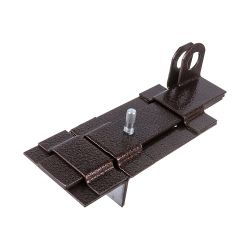 Засов накладной "Делга" (медь) с проушиной