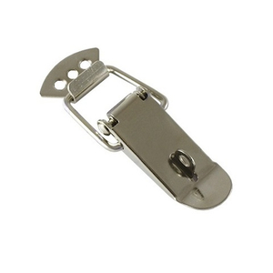 Замок накидной с проушиной L=76 никель