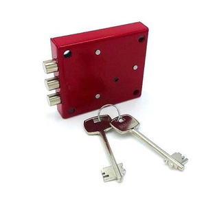 Замок сейфовый KS-206S mini (красный) 2кл.