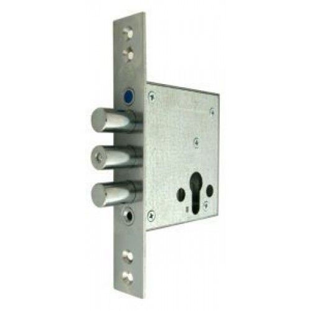 Замок врезной КРИТ-М ЗВ-А1-Хп хром