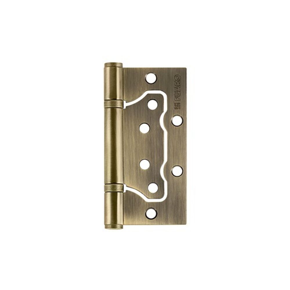 Петля универсальная без врезки FUARO 500-2BB/BL 100x2,5 AB бронза