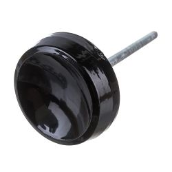 Ручка-кнопка металлическая РК-1 черная