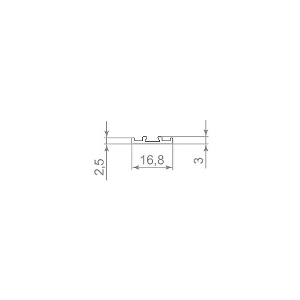 Декоративная крышка ARMADILLO SLD.Scope 17/3/3200 BL черный /58103/