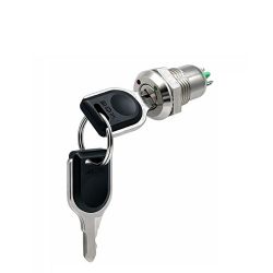 Замок мебельный электроконтактный МИНИ 18/90° (мастер ключ)