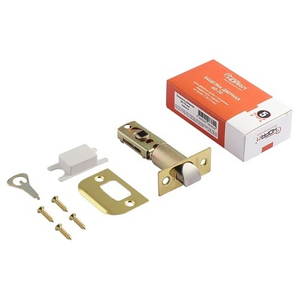 Защелка дверная НОРА-М 60-70 мм (золото) ECO