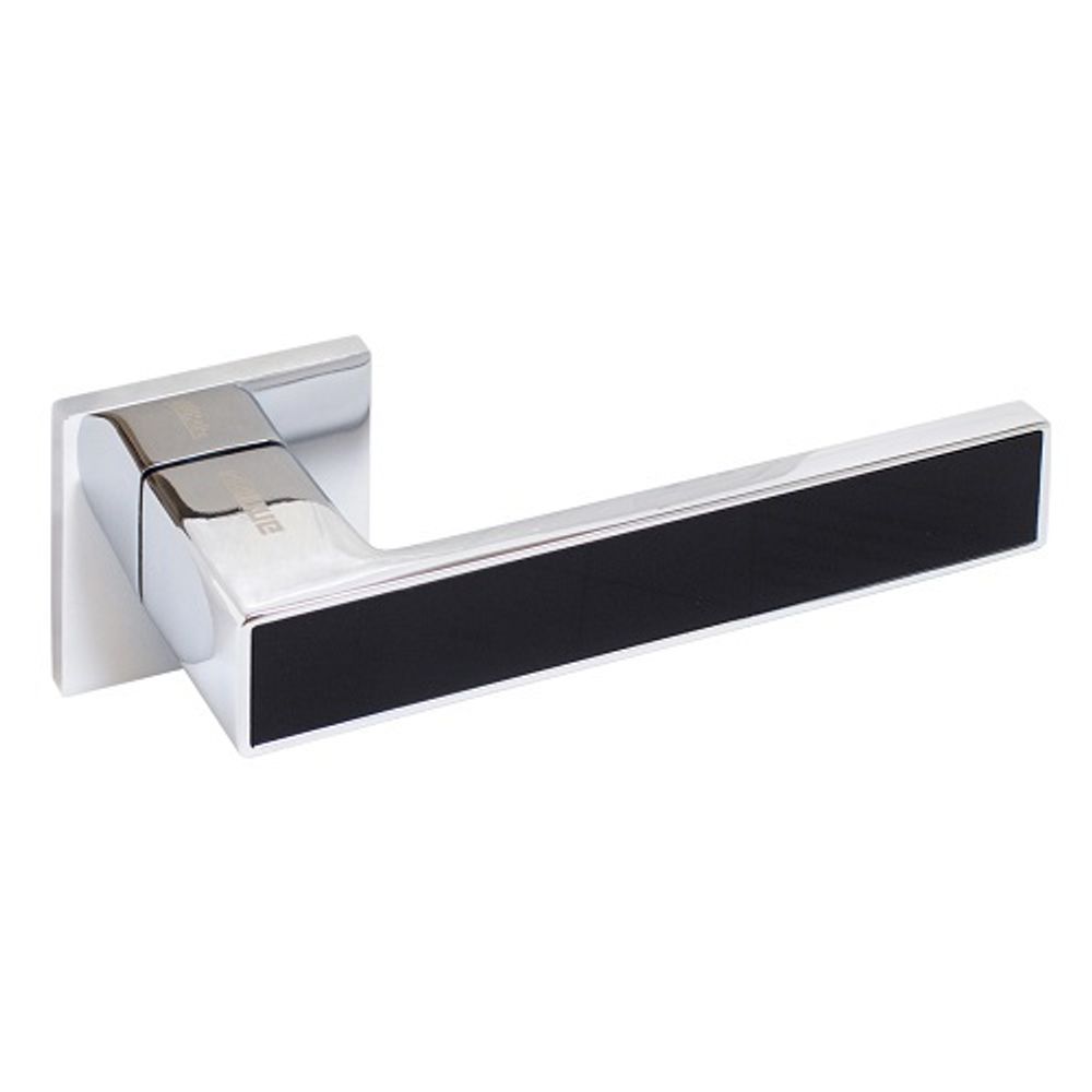 Ручка раздельная АЛЛЮР АРТ ЛАНА CP/BL хром/черный