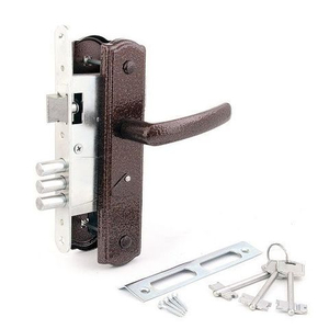 Замок врезной сувальдный Avers ЗВ9-4-1-4 (медь)