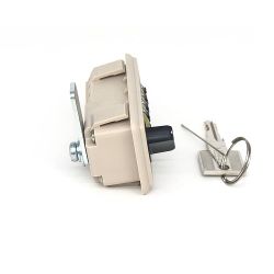 Замок мебельный кодовый 095 C механический с ключом