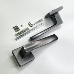 Ручка раздельная VETTORE R06.085 GR графит