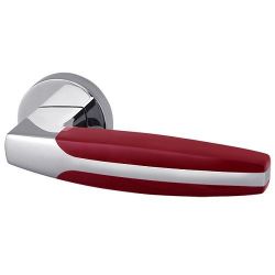 Ручка раздельная ARMADILLO ARC URB2 СР/Bordo-15