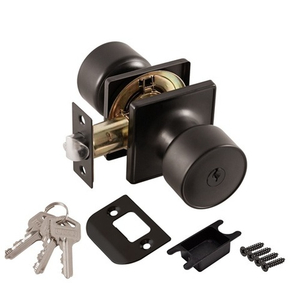 Ручка защелка PUNTO DK772 BL-ET (кл./фик.) черный /58401/