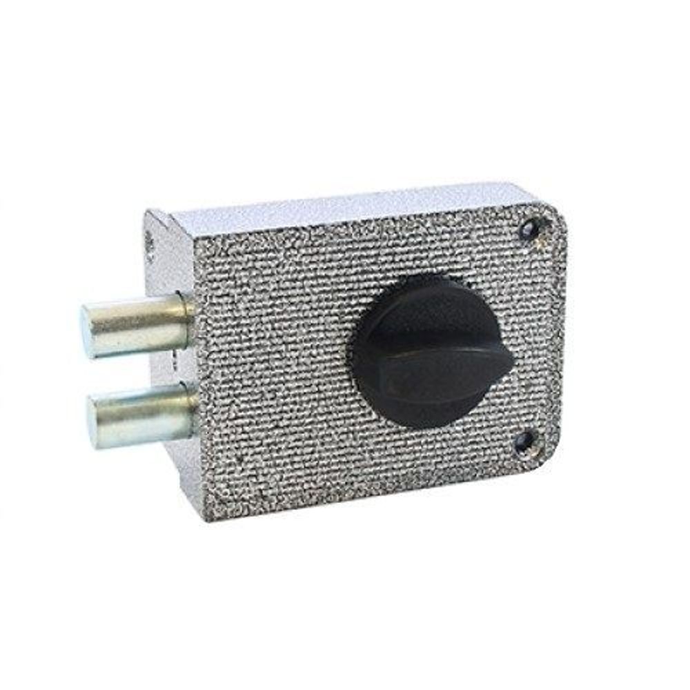 Замок накладной ЗЕНИТ ЗН1-3 серебро