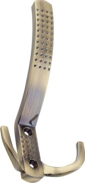 Крючок-вешалка 3-х рожковый WPF-11 бронза