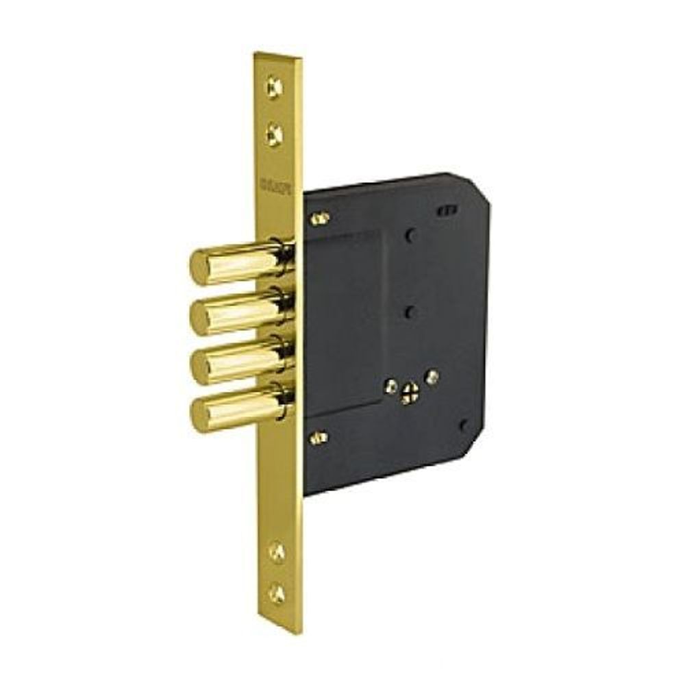 Замок врезной FUARO 200-4MF/PB латунь 5 ключей