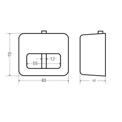 Замок навесной АЛЛЮР ВС2-10-01С