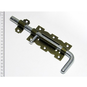 Задвижка дверная НОЭЗ ЗД-110-Гб ст.бронза/цинк