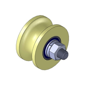 Ролик капролон d-40 под трубу d15