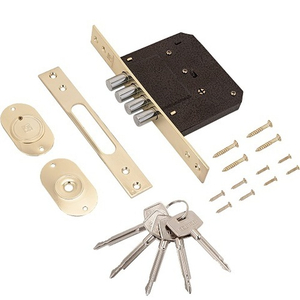 Замок врезной АЛЛЮР 189-4 крест.ключ