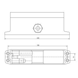 Доводчик дверной APECS DC-20.4/1050/100-A1-W белый