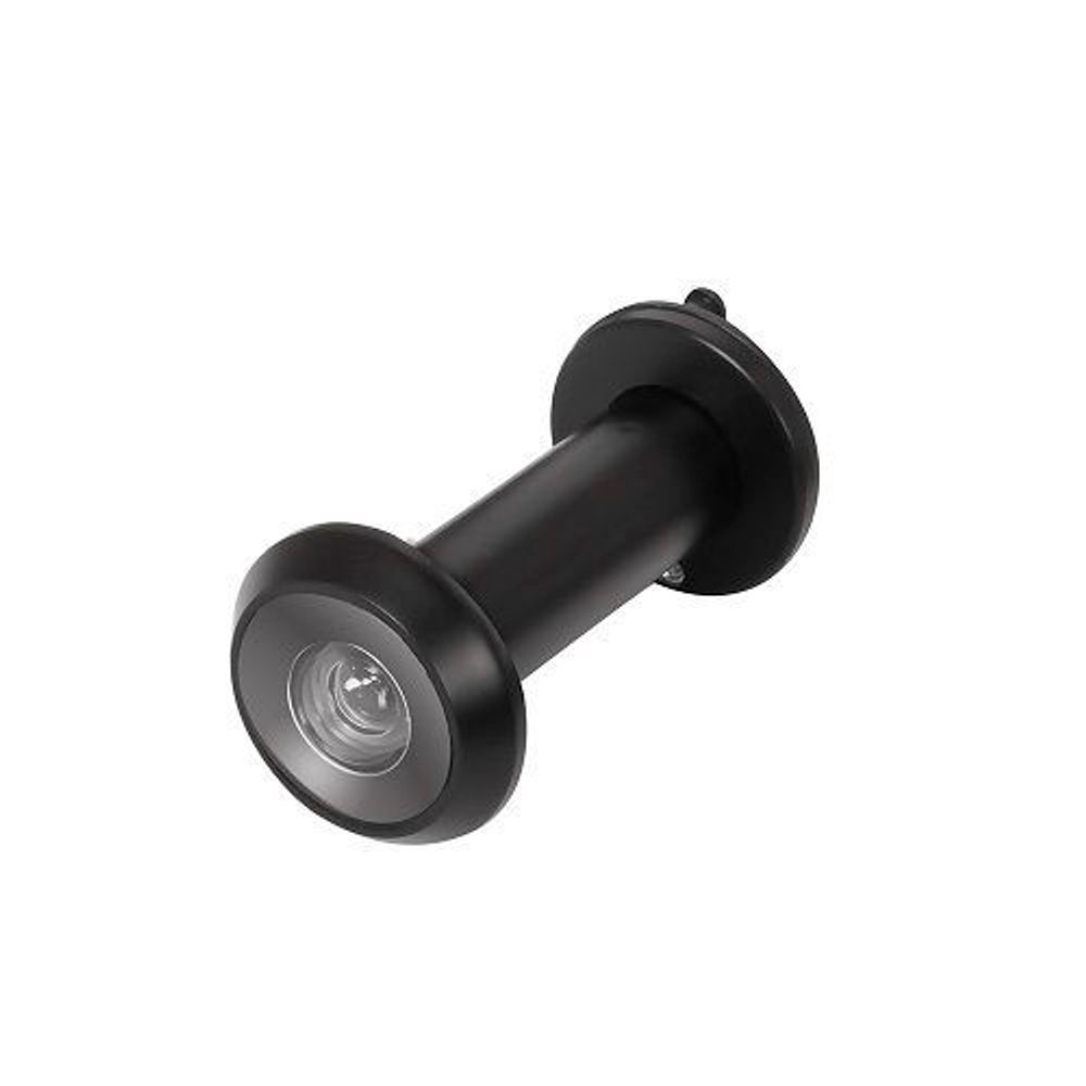 Глазок дверной FUARO DVZ3, 16/200/50x90 BL-24 черный