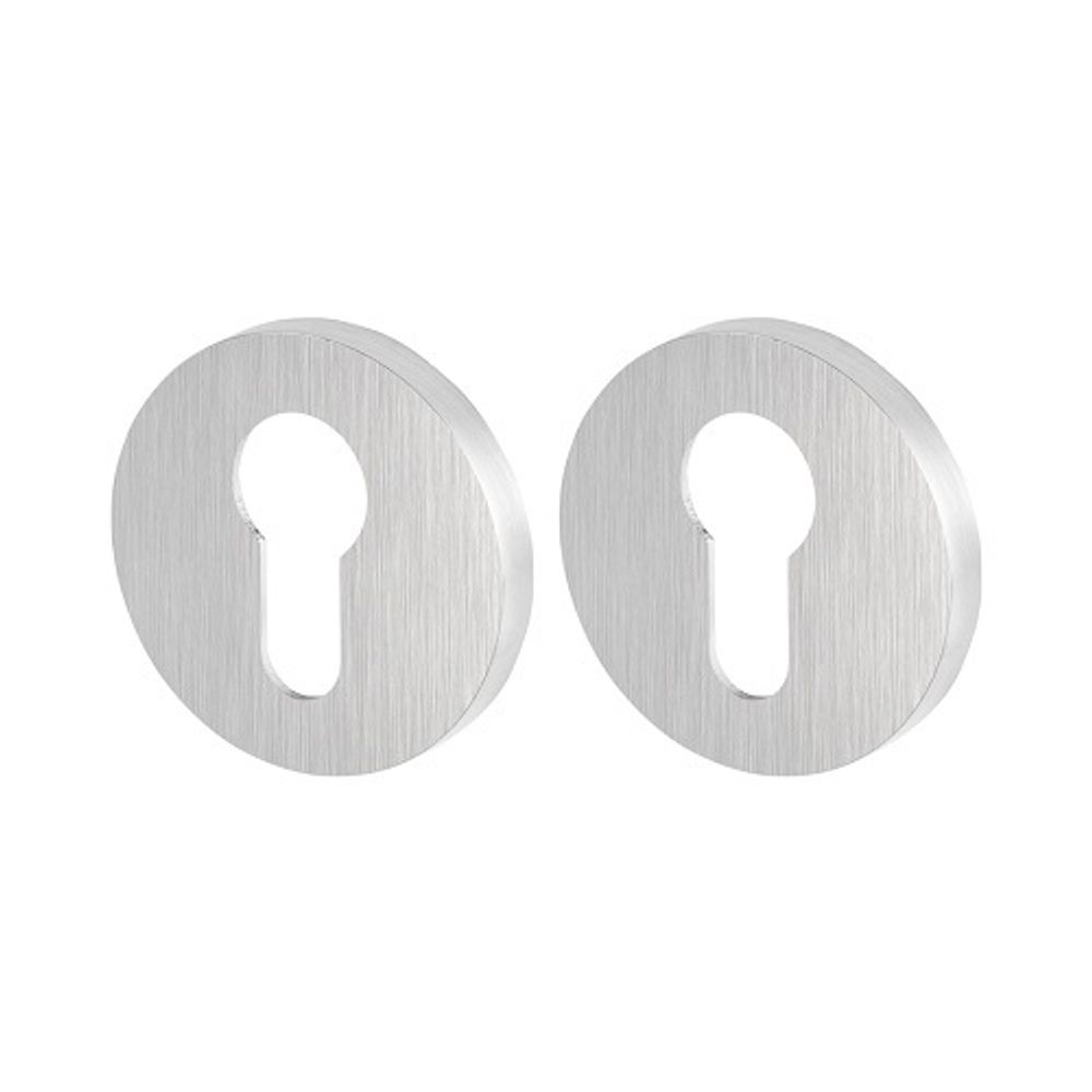 Накладка под цилиндр FUARO ET SLR SSC-16 сатин.хром