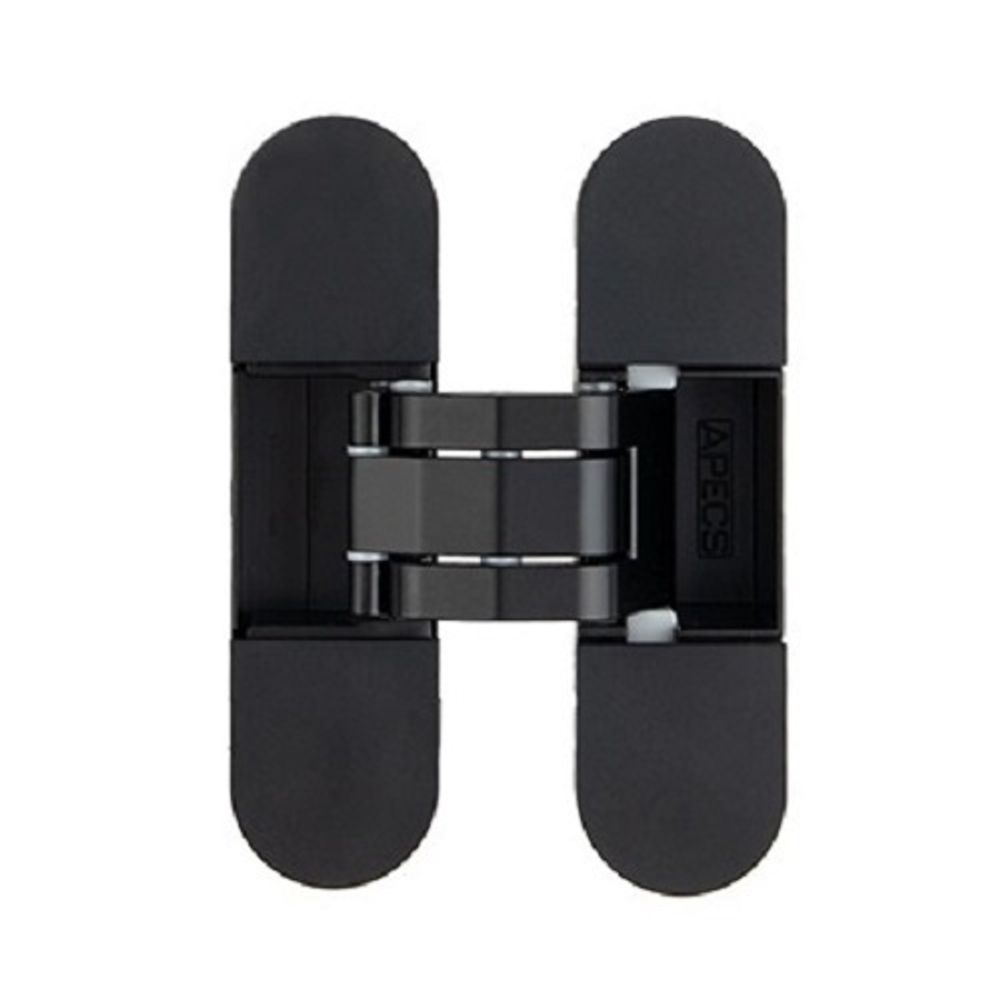 Петля скрытой установки APECS 110*30-3D-Z-BLM (R15) черный матовый